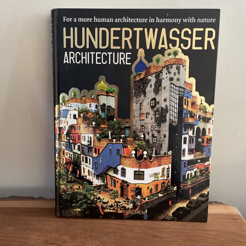 Hundertwasser Architecture by Angelica Taschen Germany 1997 BOOK ART ARTISTIC HC